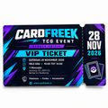 VIP dagticket Cardfreek evenement