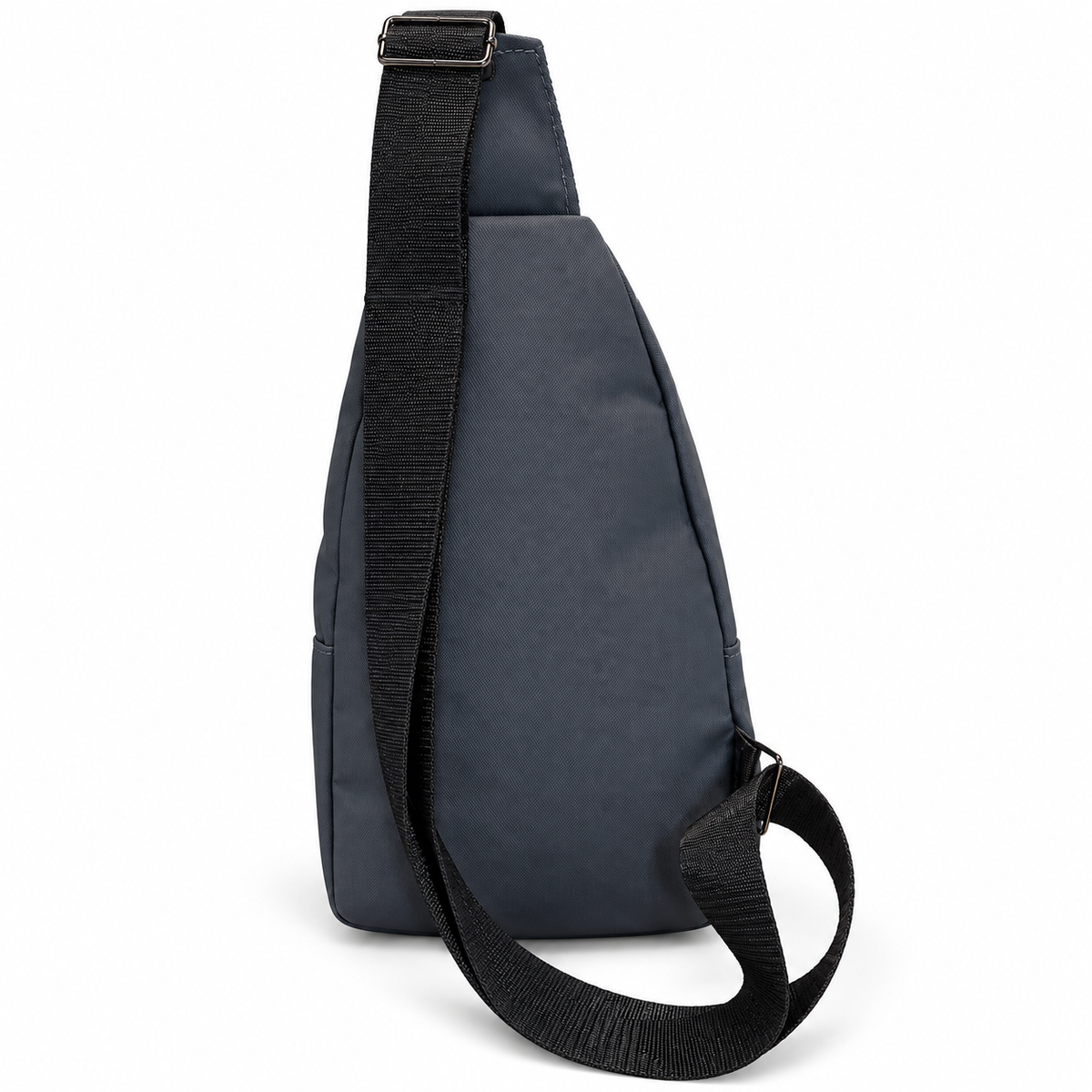 Cardfreek crossbody tas grijs met meerdere ritsvakken
