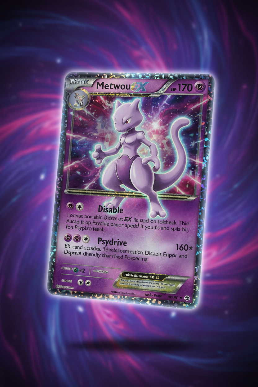 Mewtwo EX Holo Rare